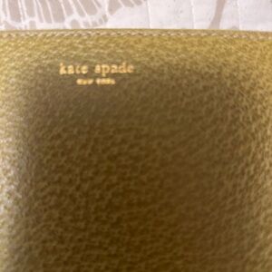 Kate Spade Green Pebbled Leather Purse